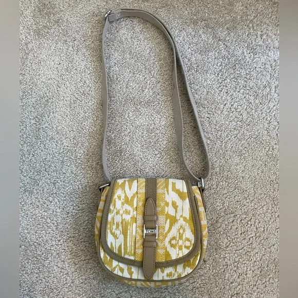 Toms Crossbody Canvas Bag - Picture 1 of 8